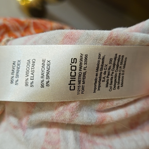 Chico's Asymmetrical Tunic Top - Picture 4 of 5